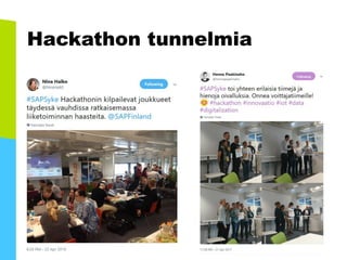 Hackathon tunnelmia
 