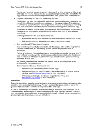 Sap system copy | PDF