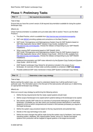 Sap system landscape best practice | PDF