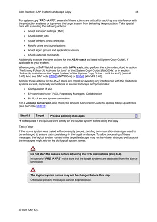 Sap system landscape best practice | PDF