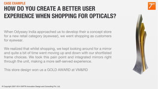 © Copyright 2007-2014 SAPTA Innovation Design and Consulting Pvt. Ltd. 
© Copyright 2007-2014 SAPTA Innovation Design and Consulting Pvt. Ltd. 
 