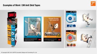 © Copyright 2007-2014 SAPTA Innovation Design and Consulting Pvt. Ltd. 
Examples of Work | 3M Anti Skid Tapes 

 