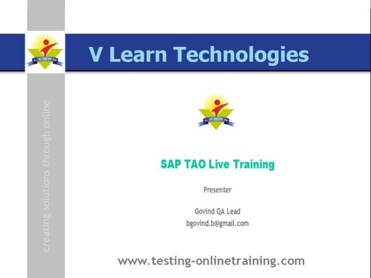 sap testing resumes