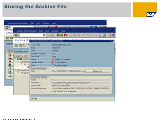 Storing the Archive File
 