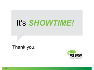 It's SHOWTIME!
Thank you.

26

 