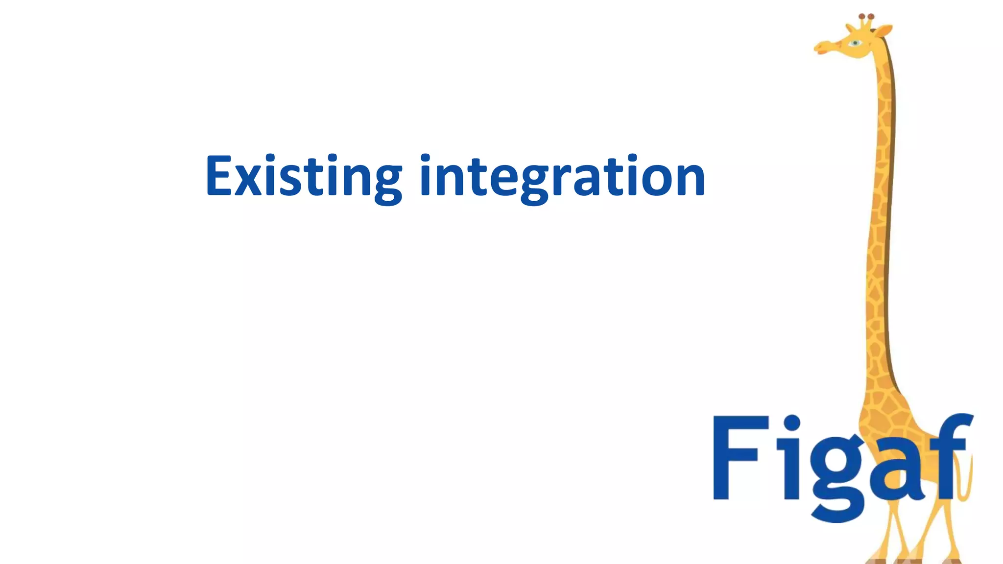 Existing integration
 