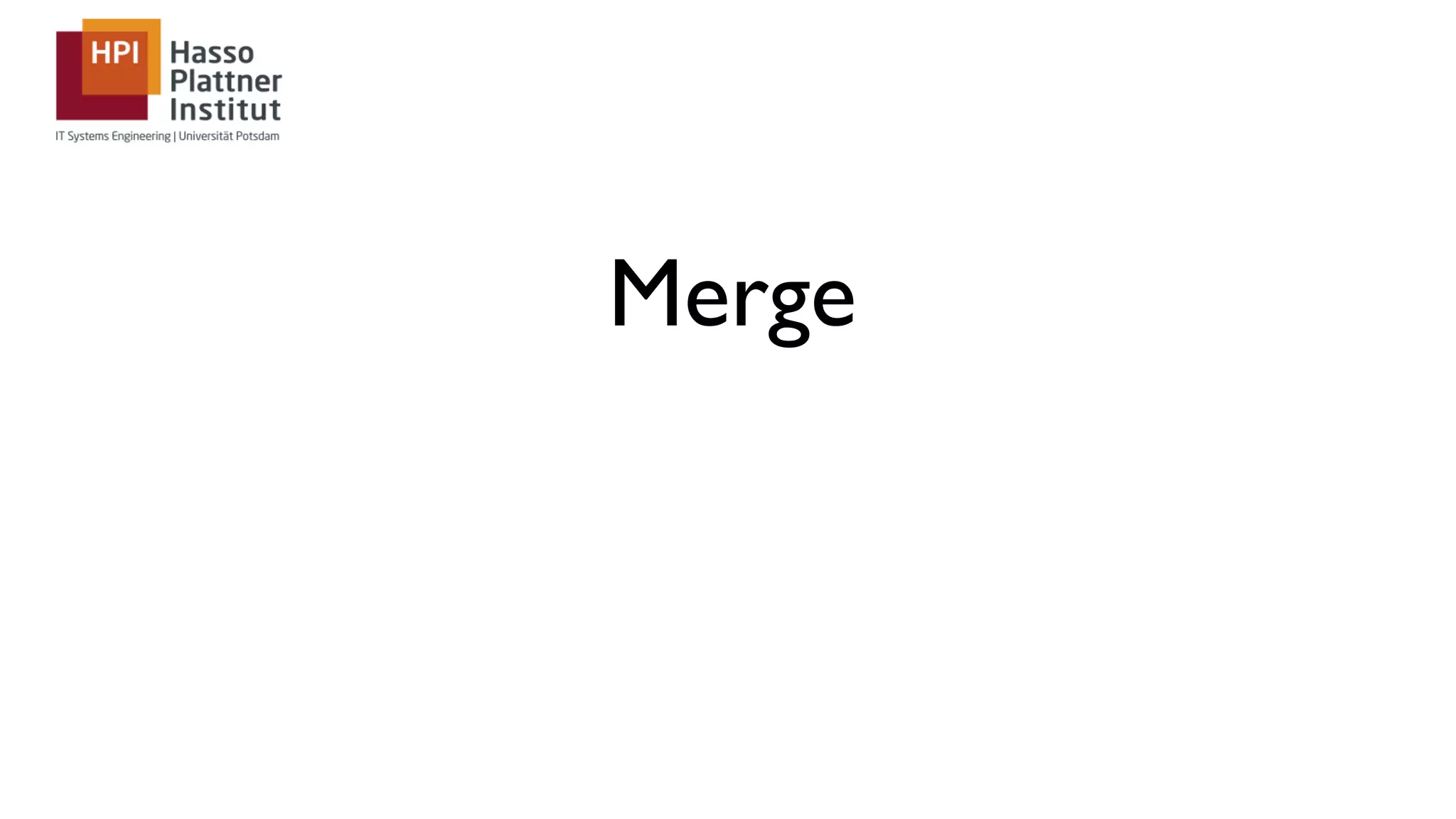 Merge 