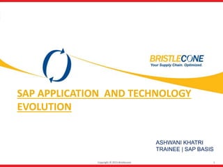 Sap technology & application evolution | PPTX