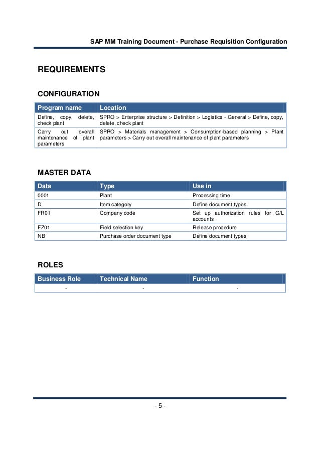 purchase order document