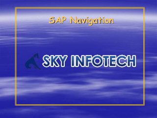 SAP Navigation
 