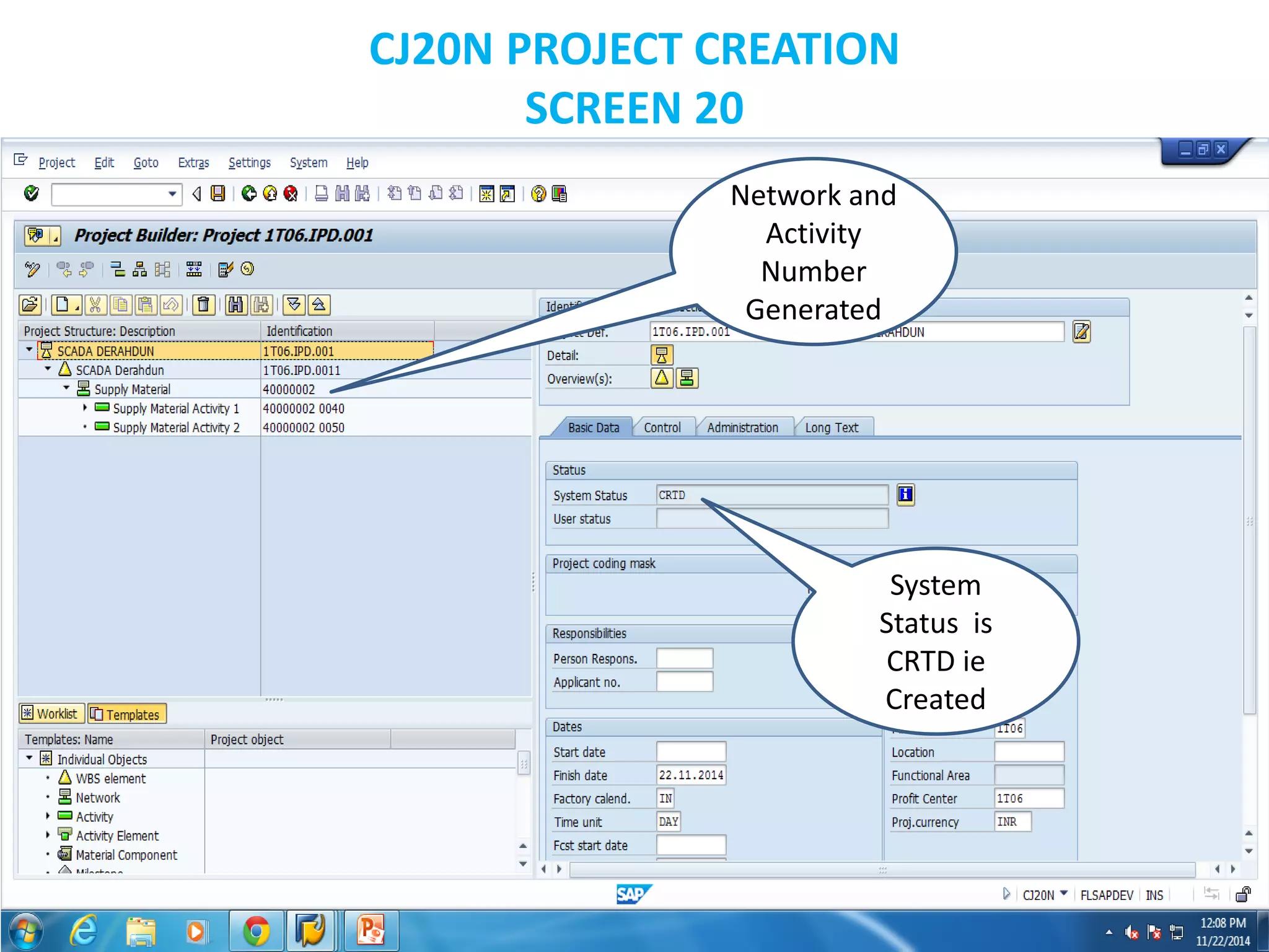 SAP Training ( PS , Material PR , Service PR ,Cost Planning , Budgeting ...