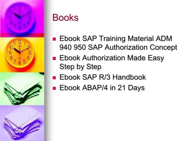 Sap Traning Course Material | PPT