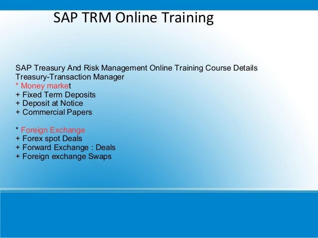 Sap Trm Online Training In Canada Dubai - 