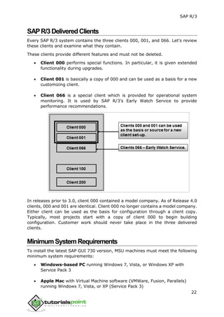 Sap tutorial | PDF