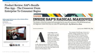 7© 2013 SAP AG or an SAP affiliate company. All rights reserved.
 