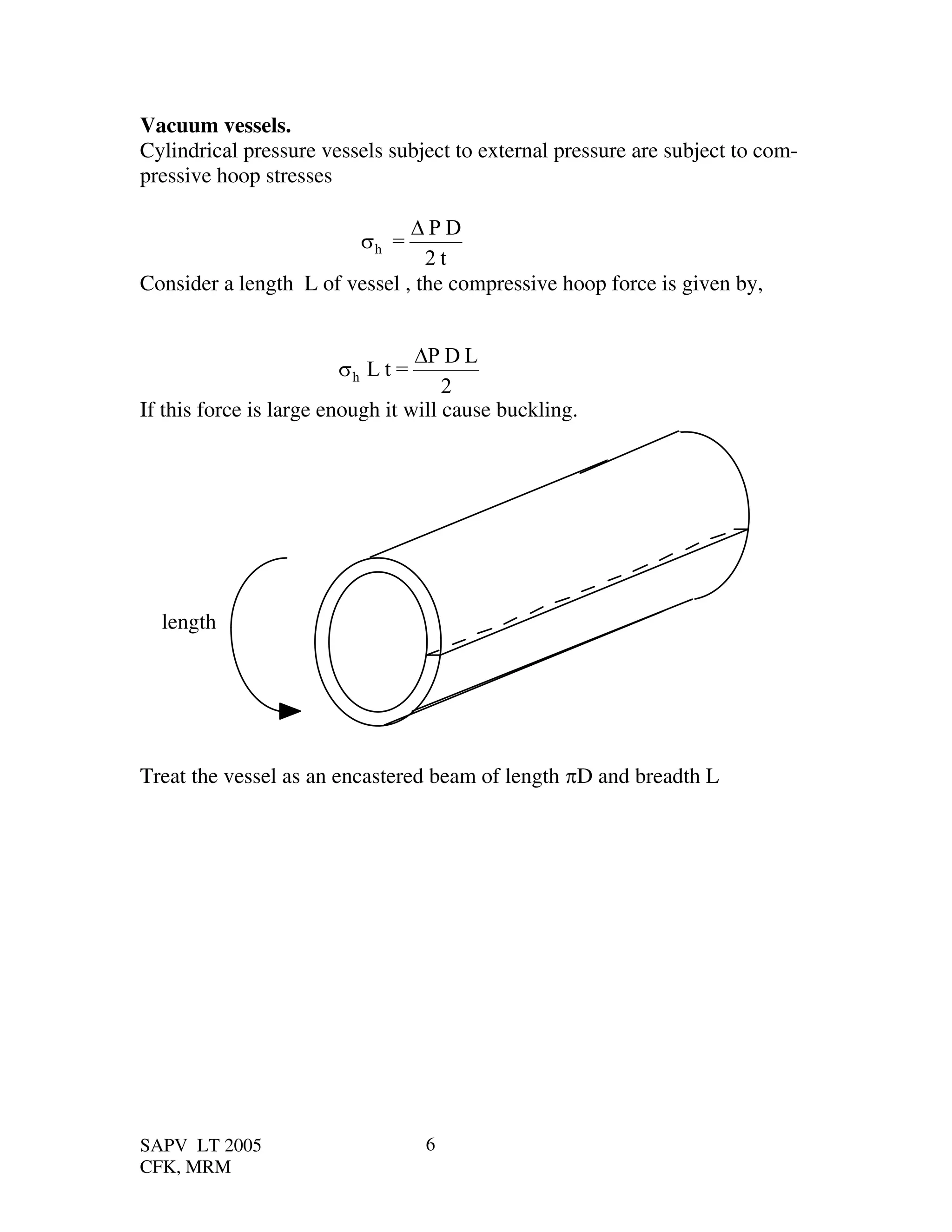 Stress Analysis & Pressure Vessels | PDF