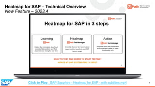 Take control of your SAP testing with UiPath Test Suite | PDF
