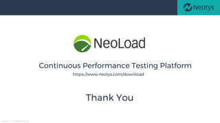 Neotys Achieve Performance Testing Excellence for Your SAP Apps | PPTX