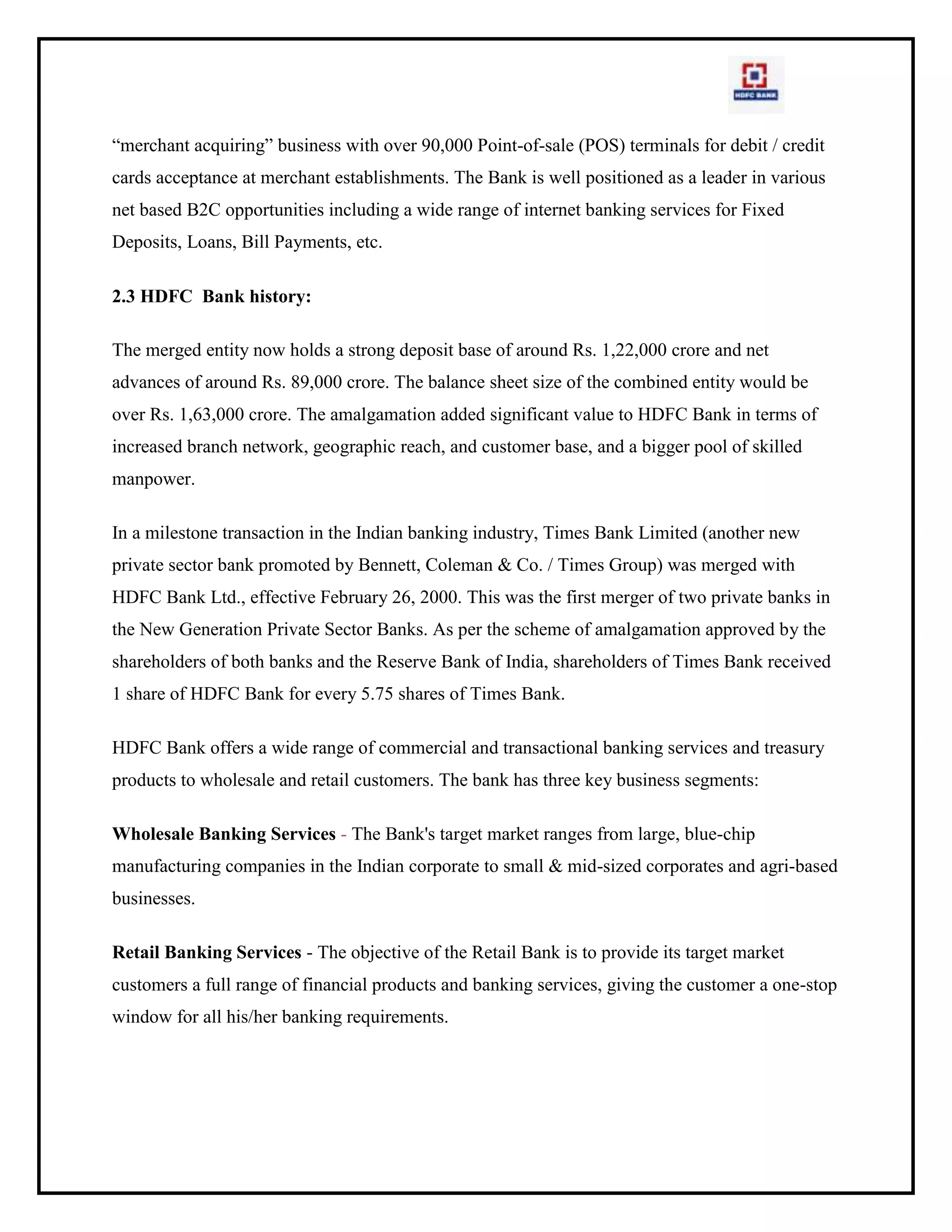 FTNR C-Banking related