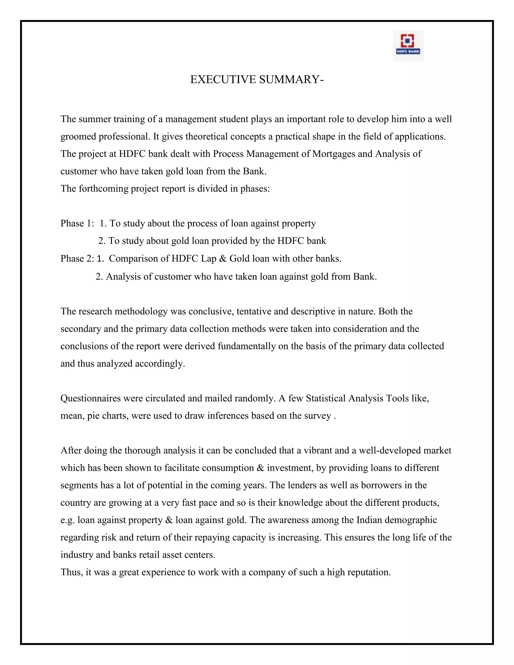 LCP (Loan Against Commercial Property)