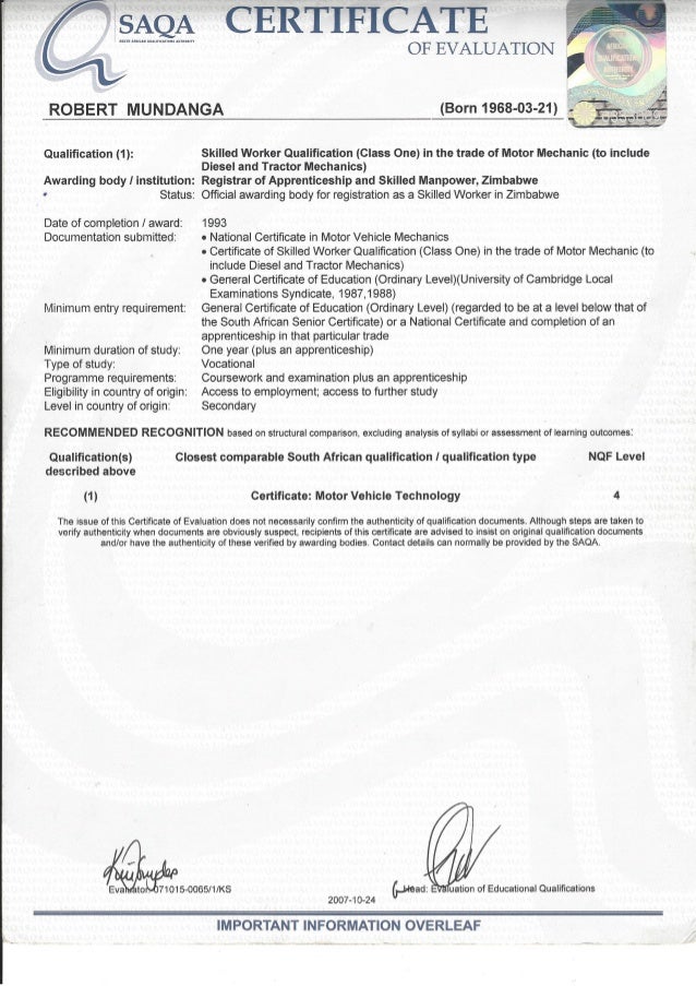 look matric like does how certificate of certificate Saqa evaluation look matric like does how certificate of certificate Saqa evaluation