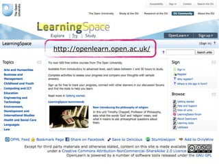 http://openlearn.open.ac.uk/ 
 