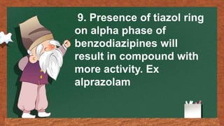 SAR of Benzodiazipines | PPTX