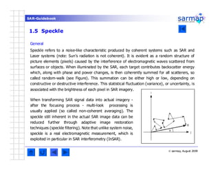A SAR imaging guidebook for enginering and tecnical | PDF
