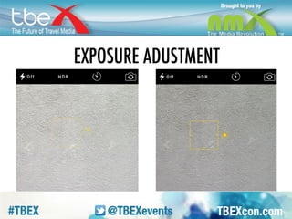 EXP ADJ. Roll that little sun up to lighten, 
down to darken. 
 