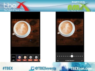 EX of VSCO. Previews and sliders, little diff 
from Snapseed. 
 