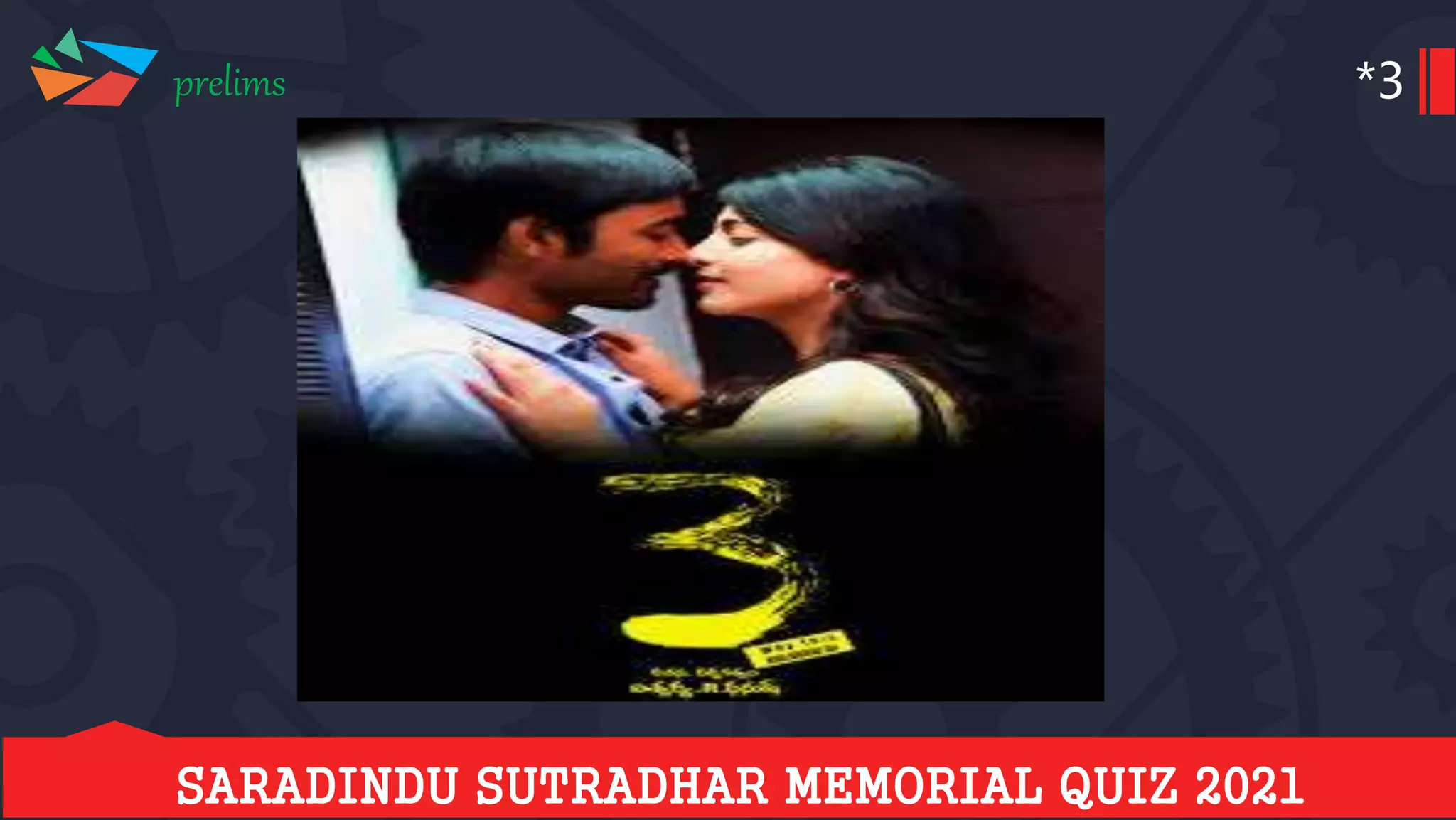 Saradindu sutradhar memorial quiz 2021 prelims answer