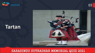 Saradindu sutradhar memorial quiz final 2021 