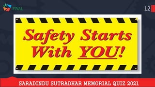 Saradindu sutradhar memorial quiz final 2021 