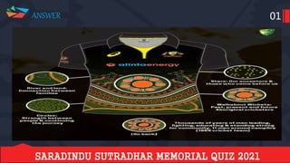 Saradindu sutradhar memorial quiz final 2021 