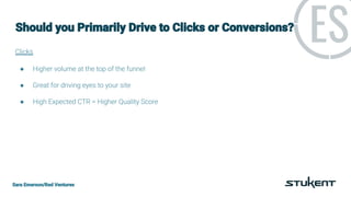 Google Ads: Writing Ad Copy for Clicks vs. Conversions - Sara Emerson