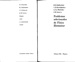 Saraeva - Problemas Selecionados de Física Elementar.pdf