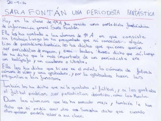 Sara fontán en cuarto a