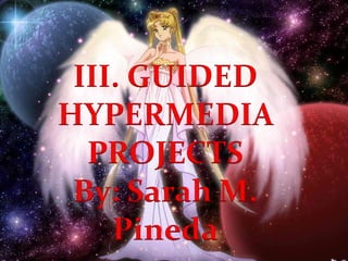 edtech-lesson 8-hypermedia guided projects