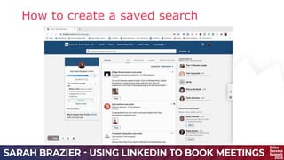 How to create a saved search
 