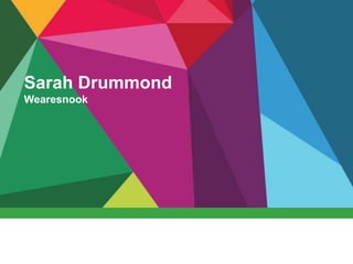 Sarah Drummond
Wearesnook
 