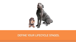 DEFINE YOUR LIFECYCLE STAGES.

 