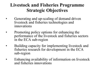 Introducing the Association for Strengthening Agricultural Research in Eastern and Central Africa