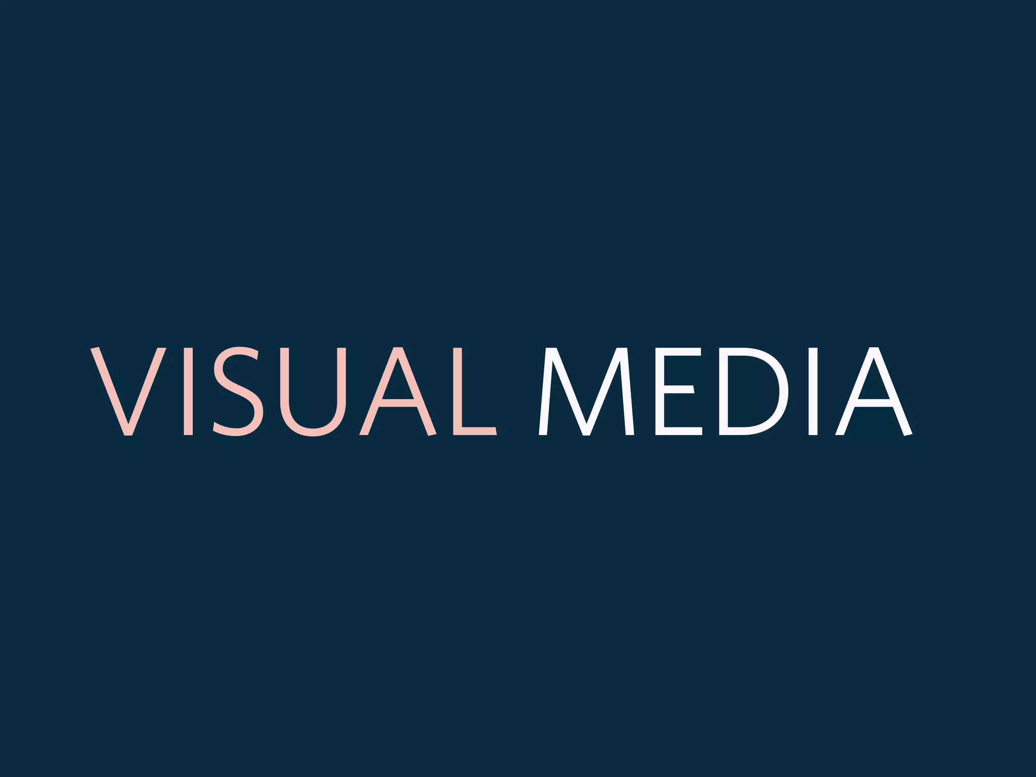 VISUAL MEDIA
 