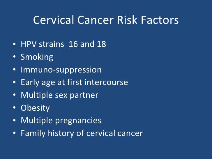 Cervical Cancer Screening