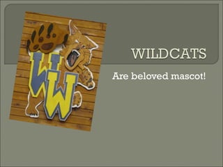 Are beloved mascot! 