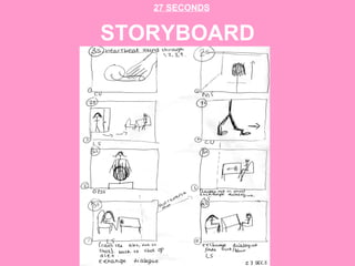 STORYBOARD 27 SECONDS 