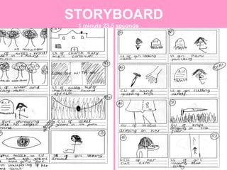 STORYBOARD 1 minute 23.5 seconds 