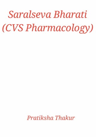 Saralseva Bharati (CVS Pharmacology) 