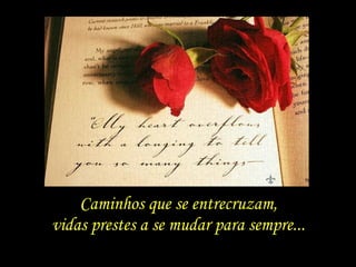 Caminhos que se entrecruzam,  vidas prestes a se mudar para sempre...  
