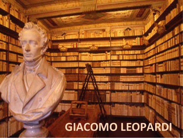 GIACOMO LEOPARDI